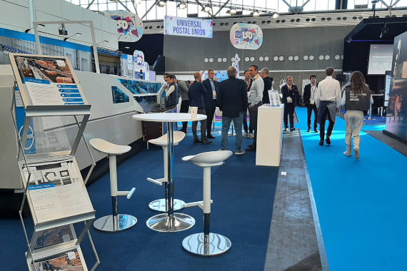 Stand in beurshal RAI